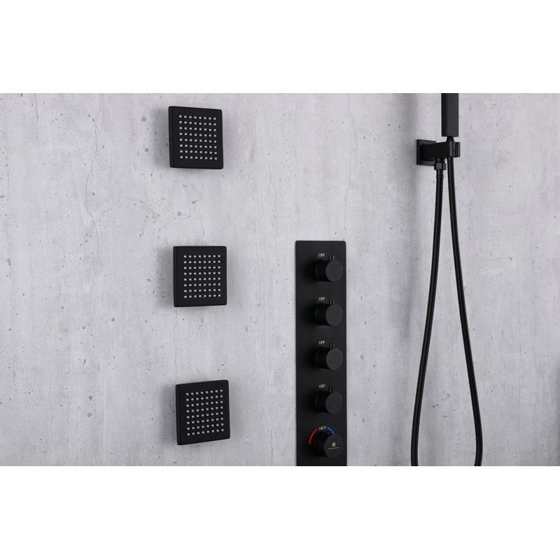 Wonderland America Complete Shower System with Rough inValve & Reviews